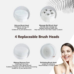 4 In 1 Facial Cleansing Brush