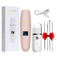 Ultrasonic Skin Scrubber: Facial Cleansing