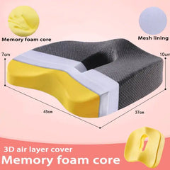 Orthopedic Pillow Memory Foam Seat Set