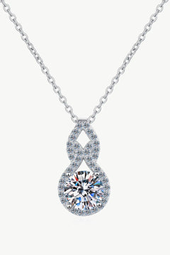 Carat Moissanite Pendant Necklace